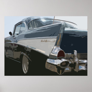 Poster 57 Chevy Bel Air