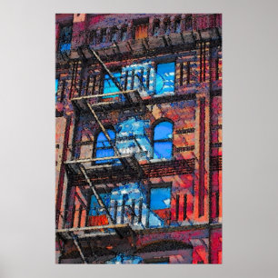 Póster 57th & 9o da construção Windermere" da cozinha d