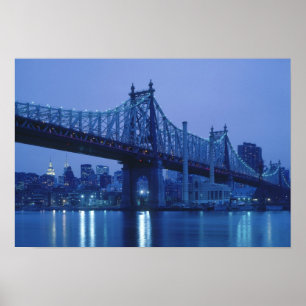 Poster 59th Street Bridge, Nova York, EUA