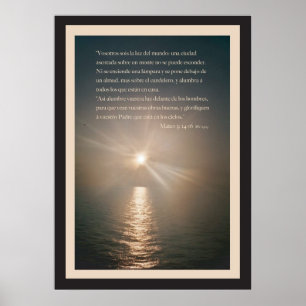 Póster 5:14 de Mateo - 16 engodos Borde