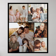 5 Colagem de Fotos Personalizadas Grade de Fotos M