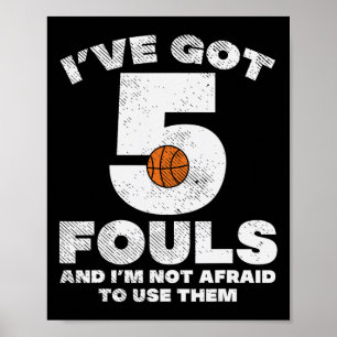 Poster 5 Fouts Não Tem Medo De Jogador De Bolas De Basque