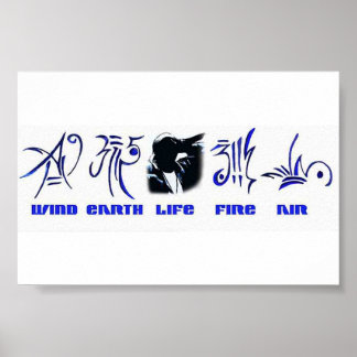 Poster 5 Lmnt Produções Elementos Hiphop