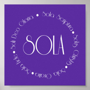 Póster 5 Solas