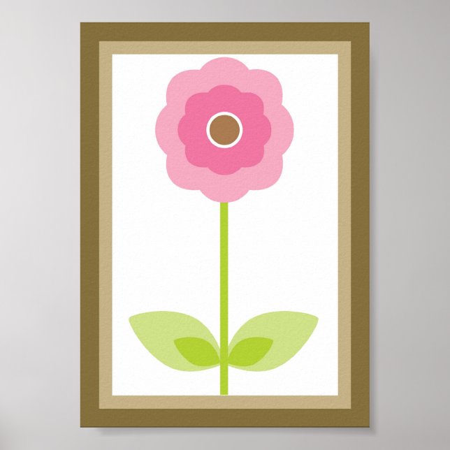 Póster 5X7 Berry Garden Flower Wall Art (Frente)