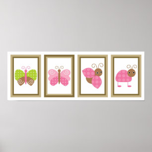 Póster 5X7 Coleção de Arte de Jardim Berry