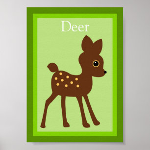 Póster 5X7 Veer Forest Amigos Wall Art