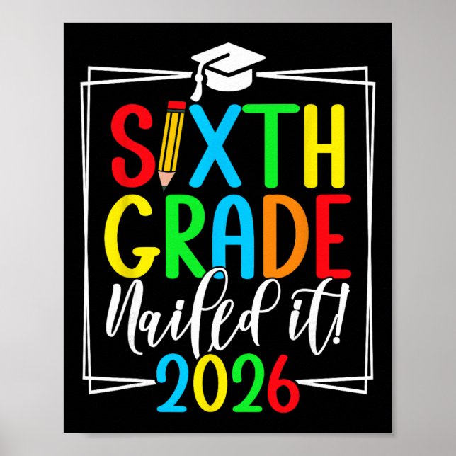 Poster 6º Ano 2026 Formatura do Sexto Ano _1  (Frente)