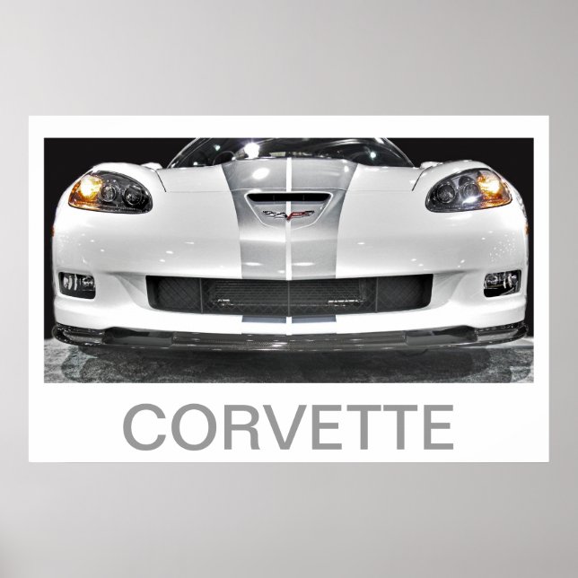 POSTER 60º ANIVERSÁRIO CORVETTE (Frente)