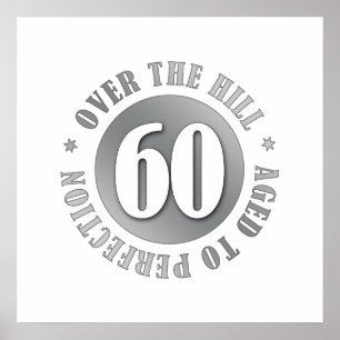 Póster 60º aniversário sobre o morro
