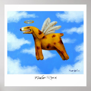 Poster 60,96x60,96cm: Para além por Flavio Rossi