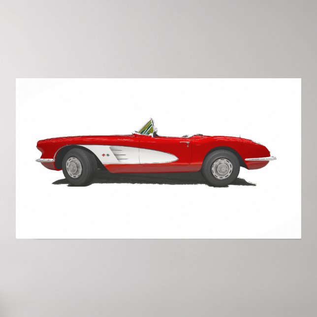 Póster 60 Corvette (Frente)