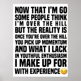 Poster 60 É Uma Velha Engraçada