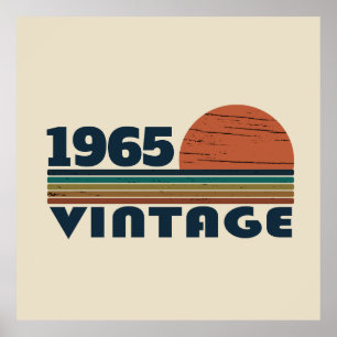 Poster 60 presentes de aniversário personalizados