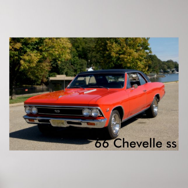 Póster 66 Chevelle ss (Frente)