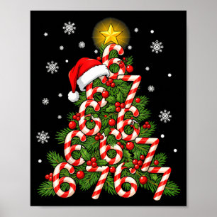 Poster 67 Árvore de Natal Cana de Açúcar Feriado Seis Set