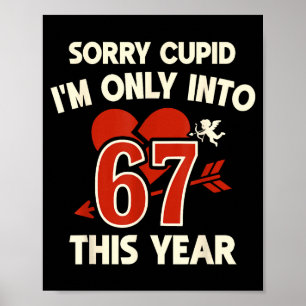 Poster 67 Cupido Meme do Dia dos Namorados, Gráfico Anti-