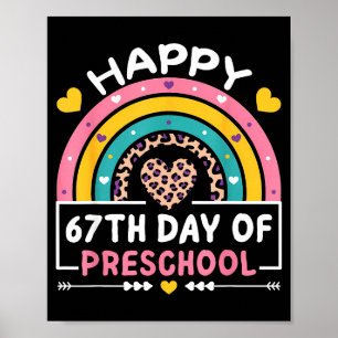 Poster 67 Dias De Escola Feliz 67º Dia De Escola Professo
