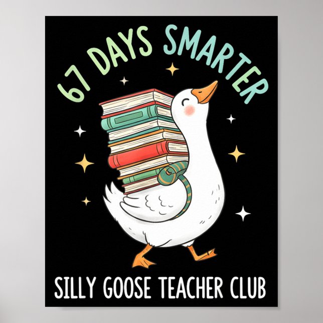 Poster 67 Dias Mais Inteligente Clube de Professor Ganso  (Frente)