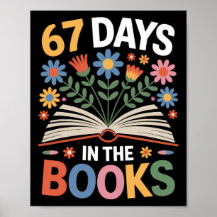 Poster 67 Dias Nos Livros Ck Para Leitura Escolar Liberia