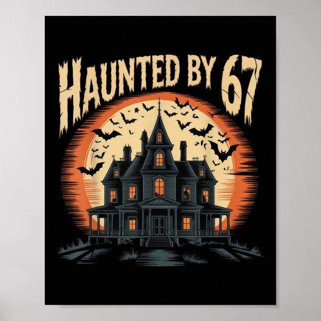 Poster 67 Fantasia de Halloween de Meme Assombrada _1  (Frente)