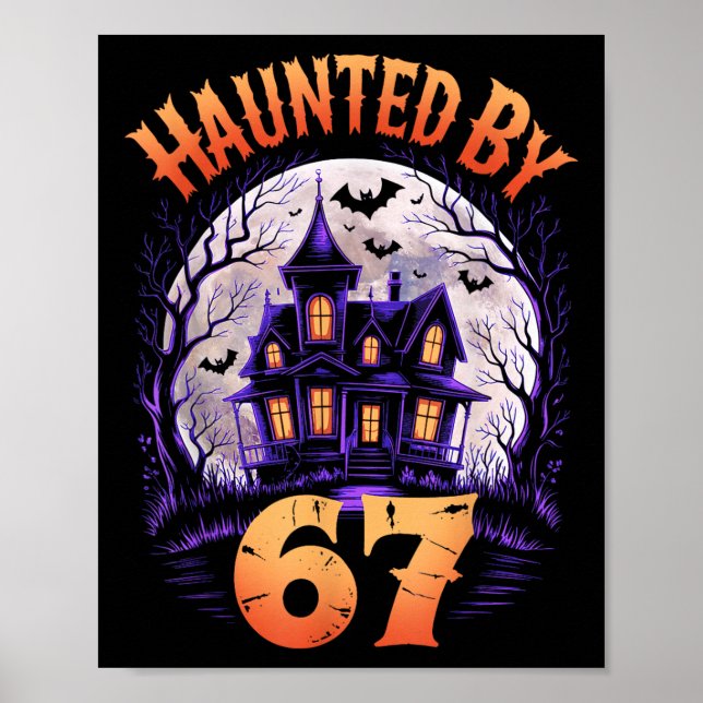 Poster 67 Fantasia de Halloween de Meme Assombrada _3  (Frente)