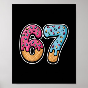 Poster 67 Gotejamento de Sorvete (apenas ck) 