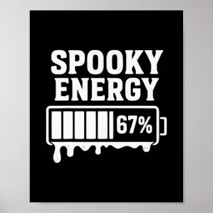 Poster 67 Halloween Energético Assustador Meme Rotação Ce