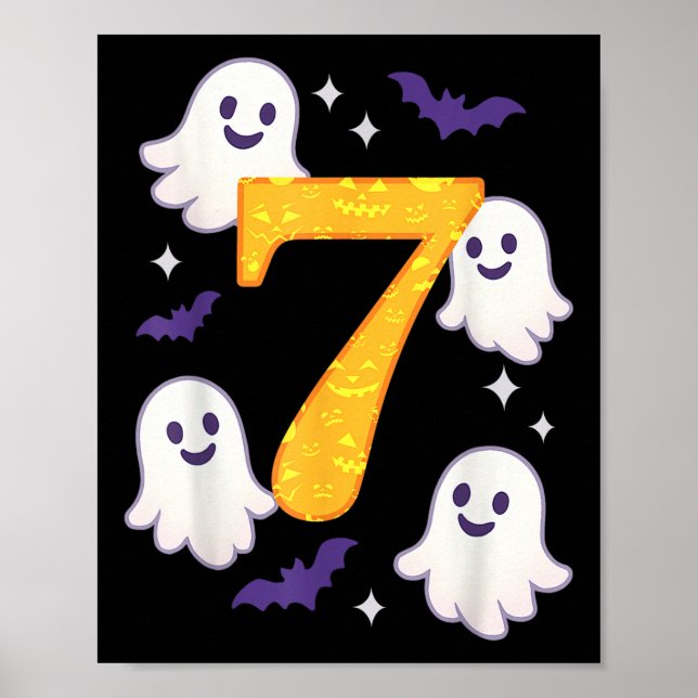Poster 67 Halloween Meme Engraçado Seis Sete Fantasia de  (Frente)