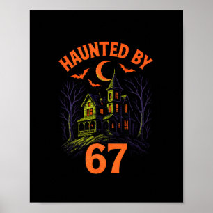 Poster 67 Halloween Treinador Brainrot 6-7 Meme 6
