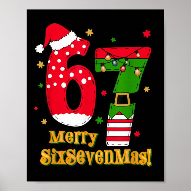 Poster 67 Mais Meme Candy Cane Seis Sete Crianças Homens  (Frente)