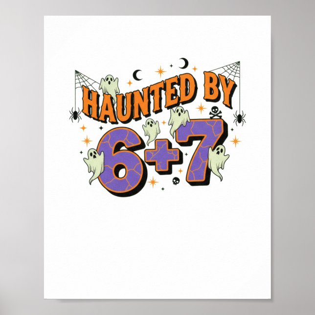 Poster 67 Meme Halloween Costume Haunted  (Frente)