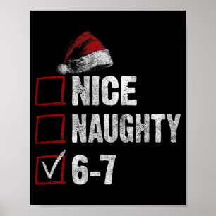 Poster 67 Meme Legal Travesso 67 Natal Engraçado Meninos