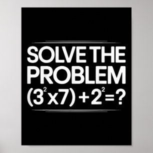 Poster 67 Meme Matemática Engraçado Seis Sete Professor B