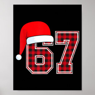 Poster 67 Meme Piadas Natal Vermelho Xadrez Natal Pijamas