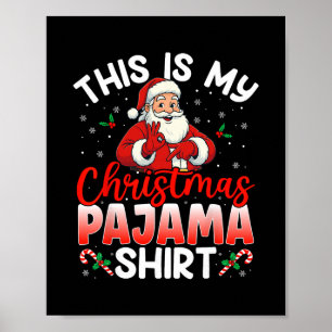 Poster 67 Meme Six Seven Roupas de Natal Engraçadas Santa