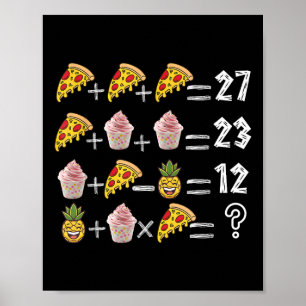 Poster 67 Ordem de Operações Matemática Pemdas Meme Engra