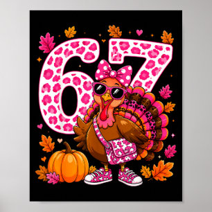 Poster 67 peru turquia dia de ação de graças gobble menin
