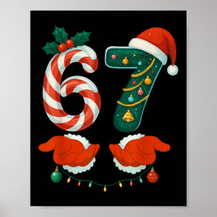 Poster 67 Six Seven 6 7 Meme Casal Personalizado Natal Ta