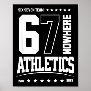 Poster 67 Six Seven Srts Atletismo