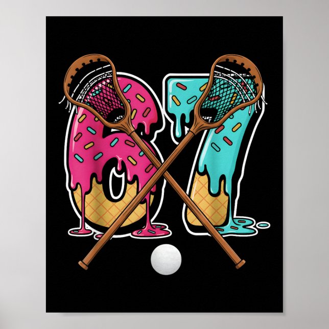 Poster 67 Sorvete Drip Lacrosse Gíria Gen Alpha Seis Sete (Frente)