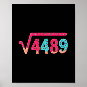 Poster 67 Sorvete Drip Meme Raiz Quadrada 4489 Gíria Mate