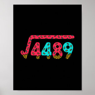 Poster 67 Sorvete Gotejamento Meme Raiz Quadrada 4489 Gír