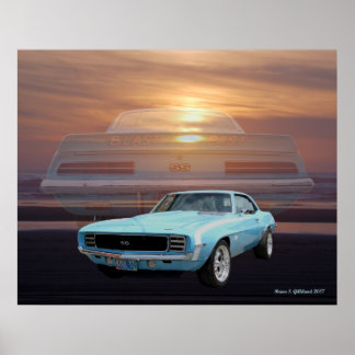 Póster 67 ss/rs camaro