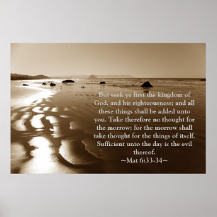 Poster 6:33 de Matthew - 34
