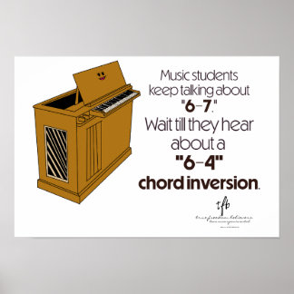Poster 6-4 Chord Inversion