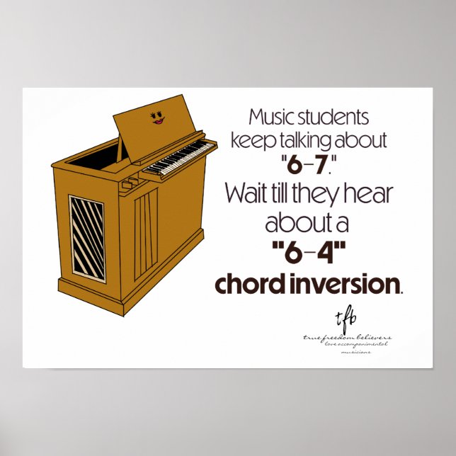 Poster 6-4 Chord Inversion (Frente)