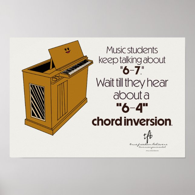 Poster 6-4 Chord Inversion SPECIAL Off-White (Frente)