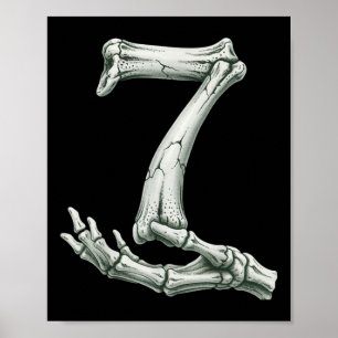 Poster 6 7 Esqueleto de Halloween Engraçado 67 Meme Gen A