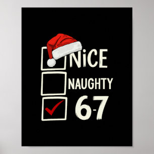 Poster 6-7 Fantasia Meme Legal Travesso 67 Natal Cérebro